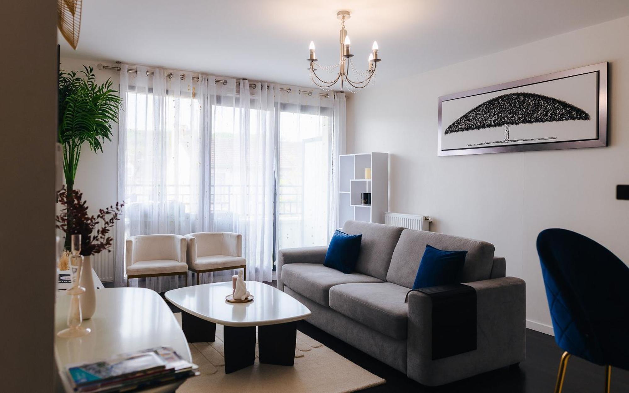 Appartement Luxueux, Neuf & Equipe A Versailles, Saint-Cyr-lʼÉcole Exteriör bild