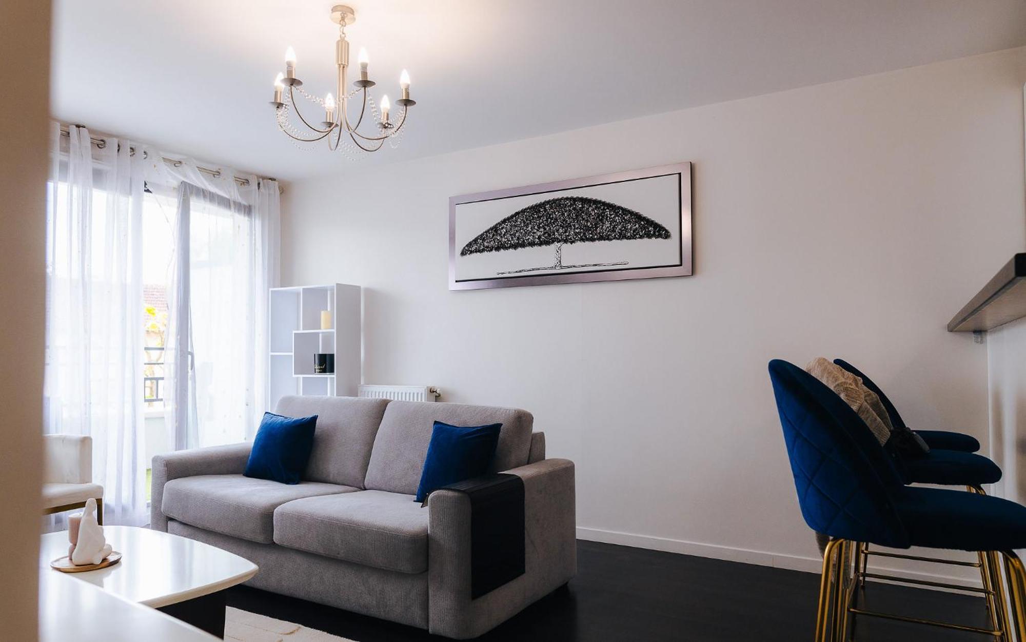 Appartement Luxueux, Neuf & Equipe A Versailles, Saint-Cyr-lʼÉcole Exteriör bild