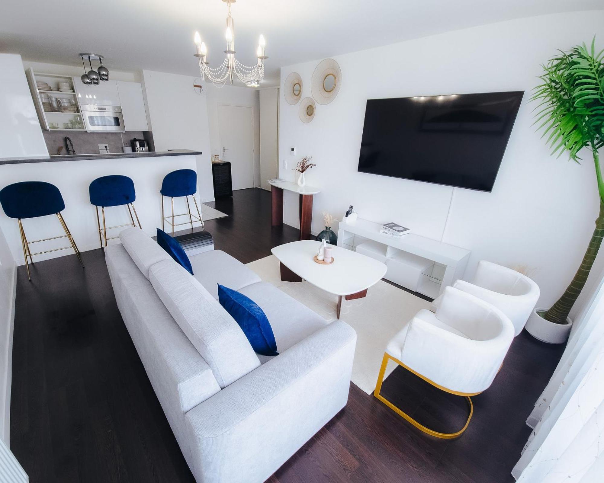 Appartement Luxueux, Neuf & Equipe A Versailles, Saint-Cyr-lʼÉcole Exteriör bild